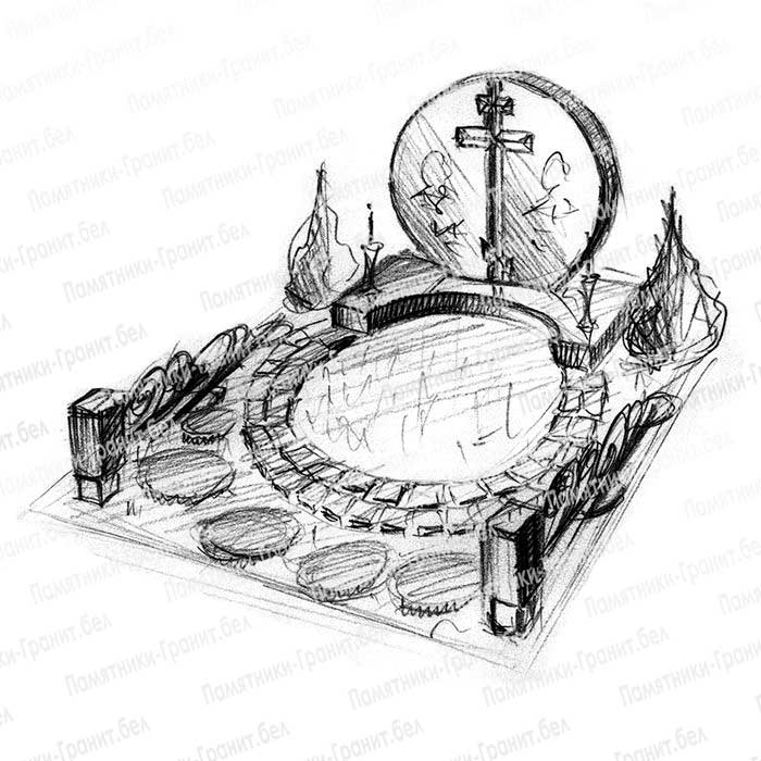 эскизы эксклюзивных памятников фото