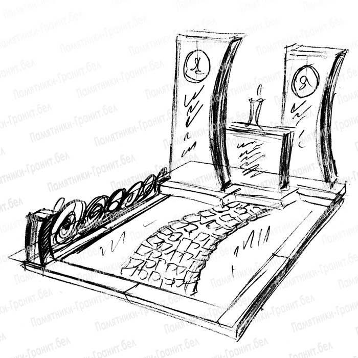 эскизы эксклюзивных памятников фото